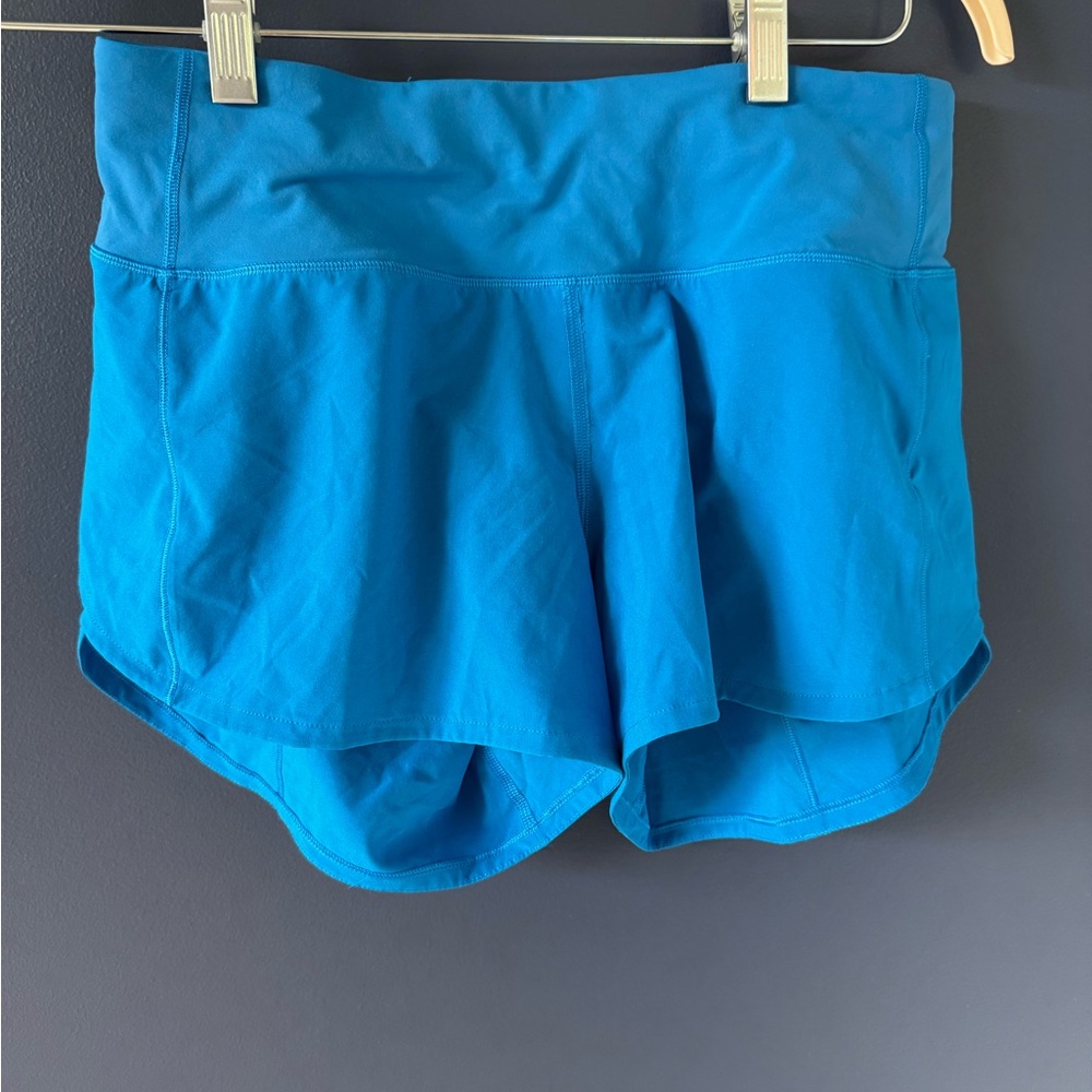 Lululemon - Speed Up Mid-Rise Lined Short 4" Poolside